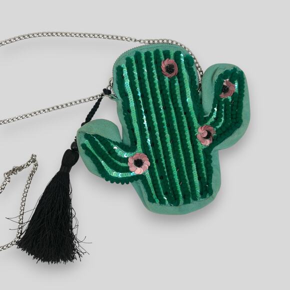 Circus by Sam Edelman Sequin Cactus Crossbody Bag - Picture 5 of 6